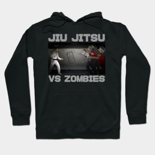 Jiu Jitsu vs Zombies BJJ MMA Zombie T shirt Hoodie